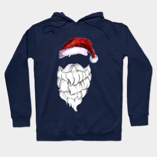 Sketch Santa Hand Drawn Hoodie